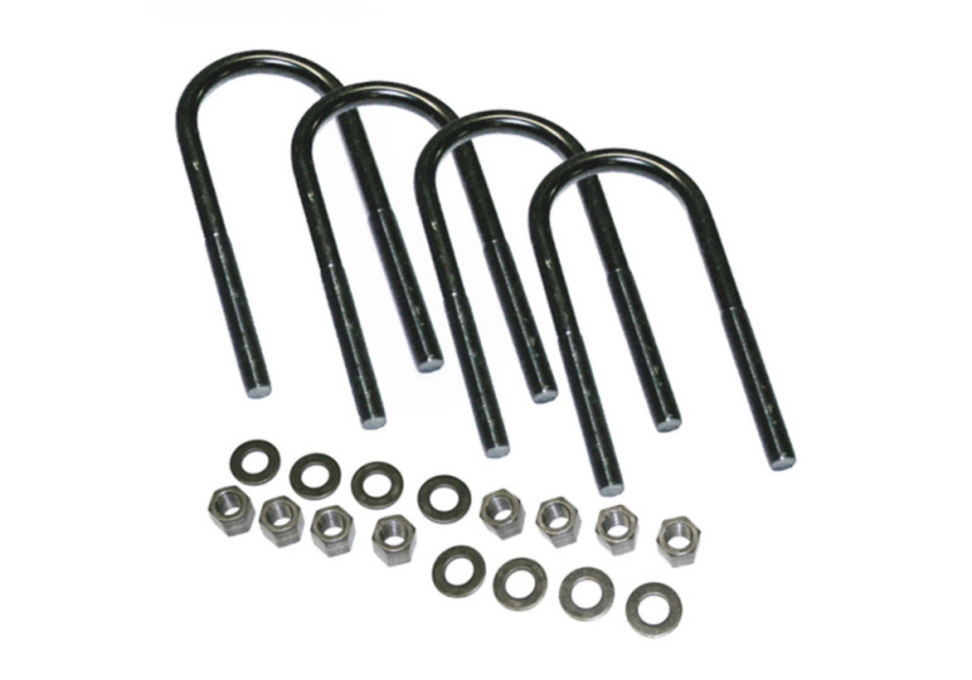 Picture of Superlift U-Bolt 4 Pack 9-16x3-1-8x13 Round w- Hardware