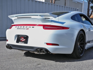 Picture of aFe MACHForce XP 12-16 Porsche 911 Carrera H6-3-8L SS-304 Cat-Back Exhaust w-Carbon Fiber Tips