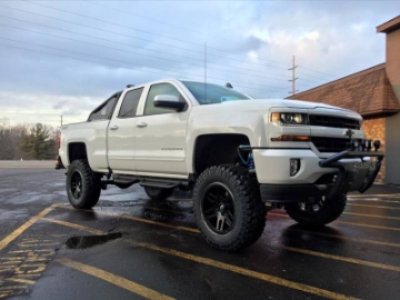 Picture of Superlift 07-16 Chevy Silv 4WD 8in Lift Kit w- OE Cast Steel Control Arms & King Coilovers & Shocks