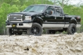 Picture of Superlift 05-07 Ford F-250-F-350 SD 4WD 6in Lift Kit w-Repl Radius Arms & King Coilovers Rear Shocks