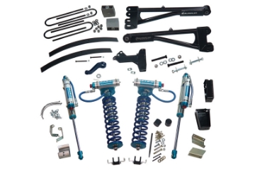 Picture of Superlift 11-16 Ford F-250-F-350 SD 4WD 8in Lift Kit w-Repl Radius Arms & King Coilovers Rear Shocks