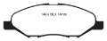 Picture of EBC 09-11 Nissan Versa 1-6 Redstuff Front Brake Pads