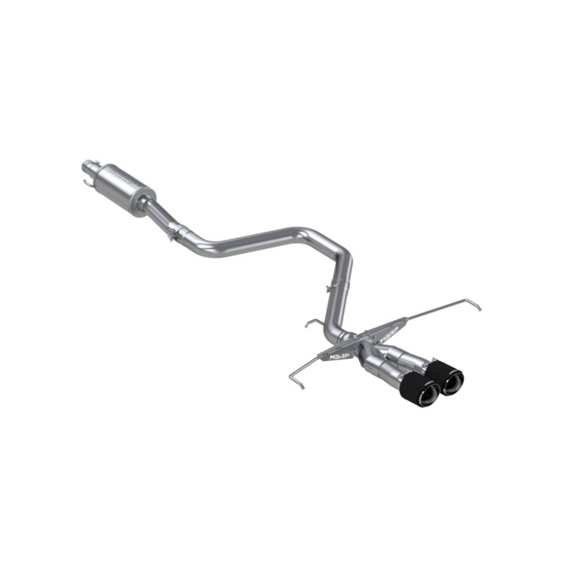 Picture of MBRP 2019+ MBRP Hyundai Veloster Turbo Cat Back - T304 Stainless - Carbon Fiber Tip