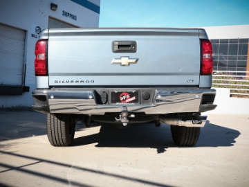 Picture of aFe Apollo GT Series 4in 409SS Cat Back Exh System Polished Tip 14-18GM Silverado 1500 V8-6-2L