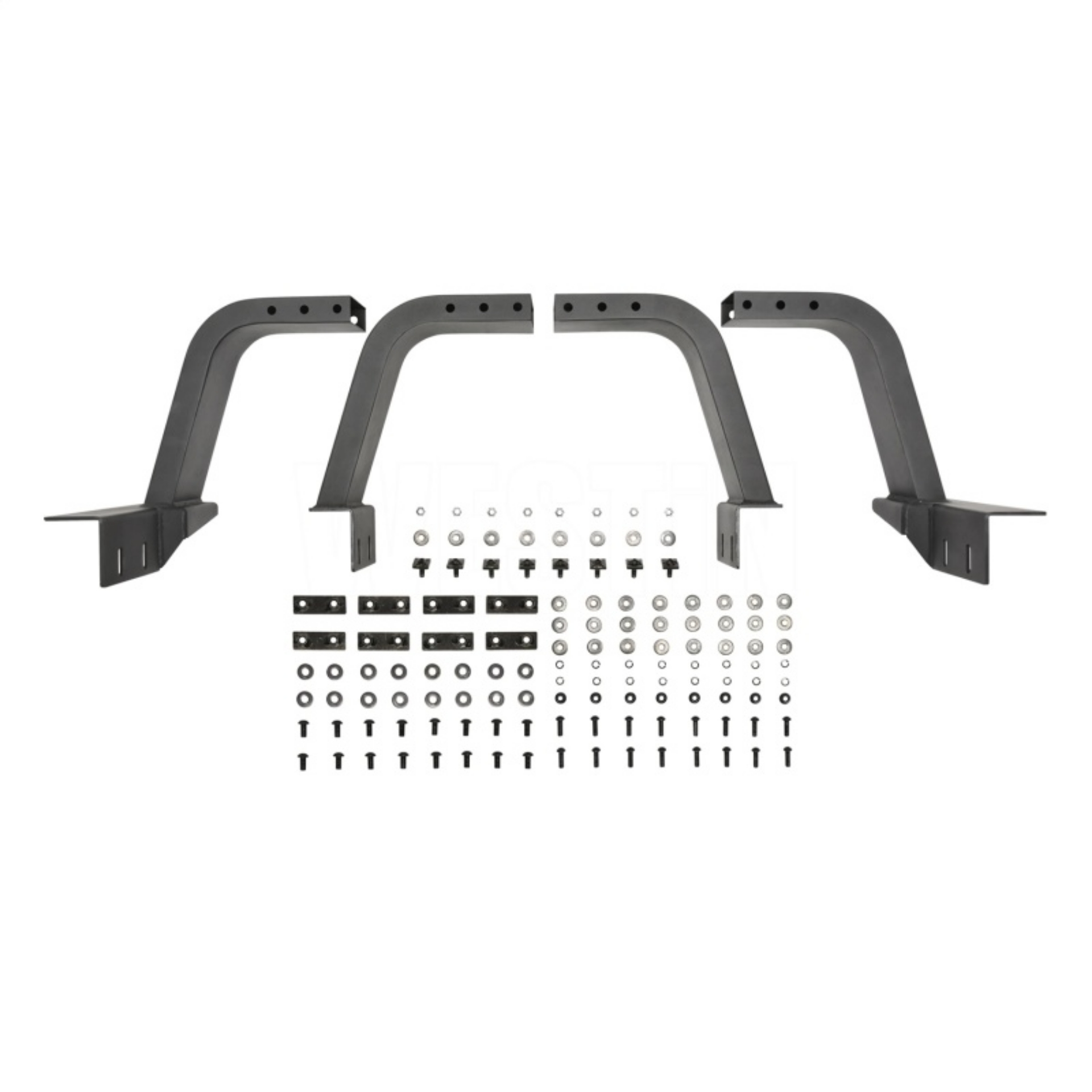 Picture of Westin 20-25 Jeep Gladiator Overland Cargo Rack Base - Textured Black