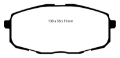 Picture of EBC 09-12 Hyundai Elantra 2-0 Touring Yellowstuff Front Brake Pads