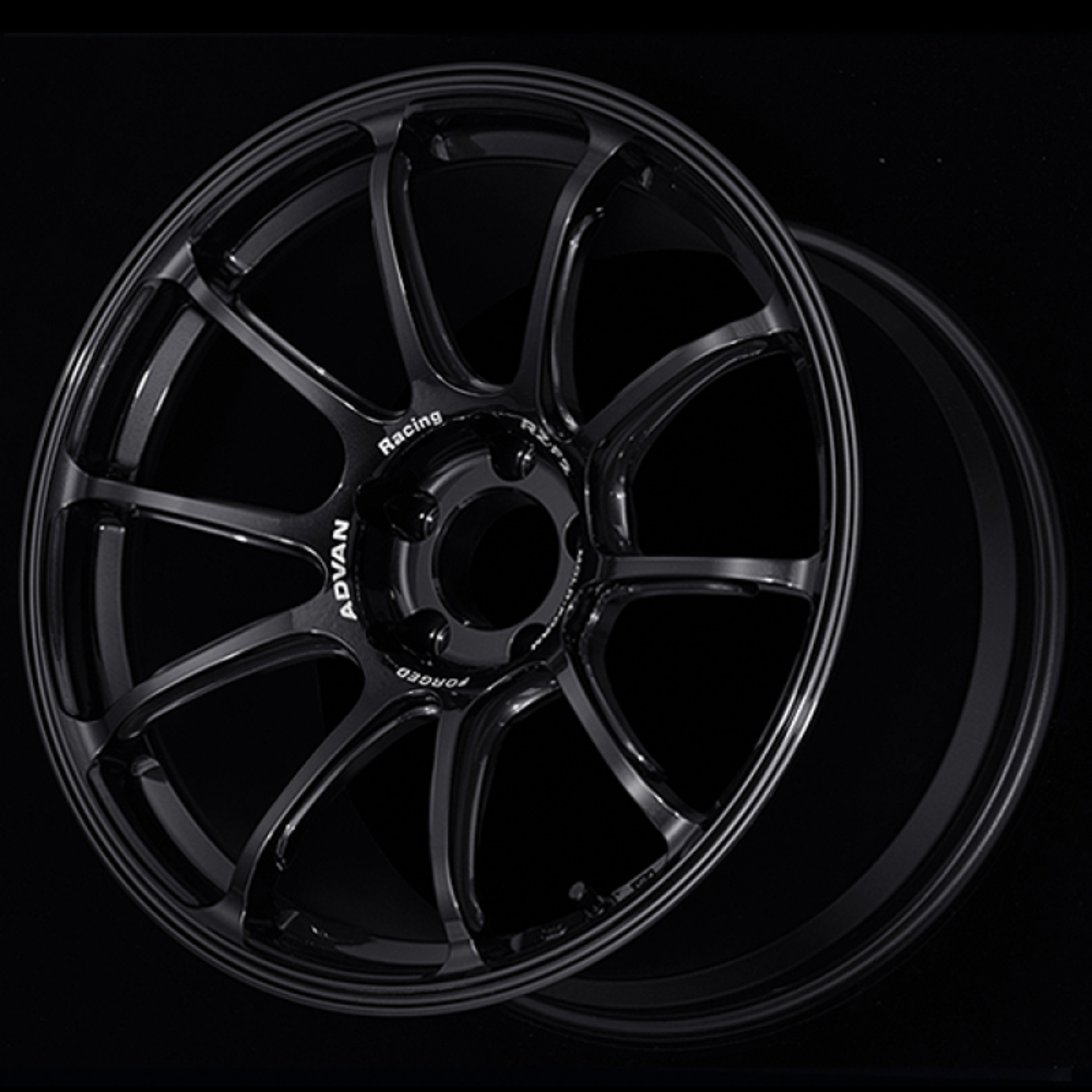 Picture of Advan RZ-F2 18x9-5 +44 5x114-3 Racing Titanium Black Wheel Special Order from Japan