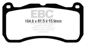 Picture of EBC brake Ultimax2 brake Pads