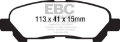 Picture of EBC 09-13 Toyota Highlander 2-7 2WD-4WD Extra Duty Rear Brake Pads