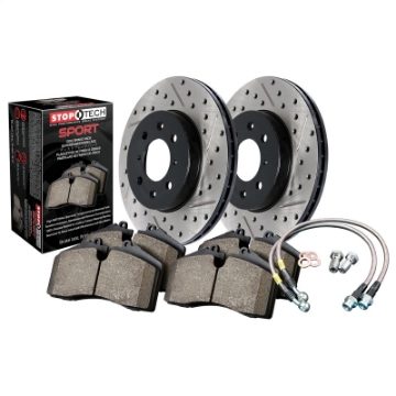 Picture of Sport Axle Pack, Drilled & Slotted, Rear