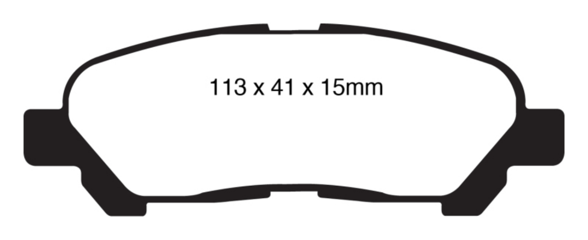 Picture of EBC 09-13 Toyota Highlander 2-7 2WD-4WD Greenstuff Rear Brake Pads