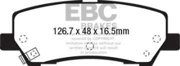 Picture of EBC brake Ultimax2 brake Pads