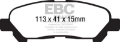 Picture of EBC 09-13 Toyota Highlander 2-7 2WD-4WD Yellowstuff Rear Brake Pads
