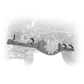 Picture of DV8 Offroad 2018+ Jeep Wrangler JL Rear Diff Skid Plate for Dana 44