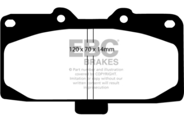 Picture of EBC brake Ultimax2 brake Pads