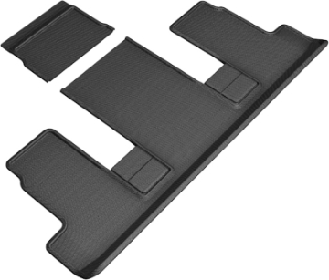 Picture of 3D MAXpider 2018-2020 Chevrolet-Buick Traverse-Enclave Kagu 3rd Row Floormats - Black