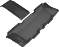 Picture of 3D MAXpider 2013-2019 Hyundai Santa Fe-Santa Fe Xl Kagu 3rd Row Floormats - Black