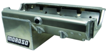 Picture of Moroso Pre-85 Chevrolet Small Block-Dart w-Double Power Kick Outs Wet Sump 8qt 8-25in Alum Oil Pan