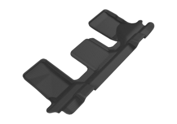 Picture of 3D MAXpider 2014-2019 Nissan Rogue Kagu 3rd Row Floormats - Black