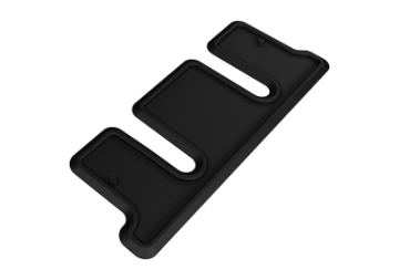 Picture of 3D MAXpider 2008-2017 Buick-Chevrolet-GMC Enclave-Traverse-Acadia Kagu 3rd Row Floormats - Black