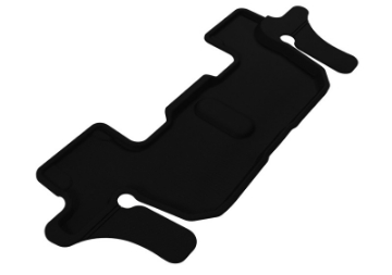 Picture of 3D MAXpider 2011-2019 Ford Explorer Kagu 3rd Row Floormats - Black