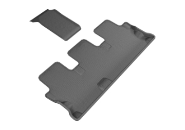 Picture of 3D MAXpider 2014-2019 Toyota Highlander Kagu 3rd Row Floormats - Black