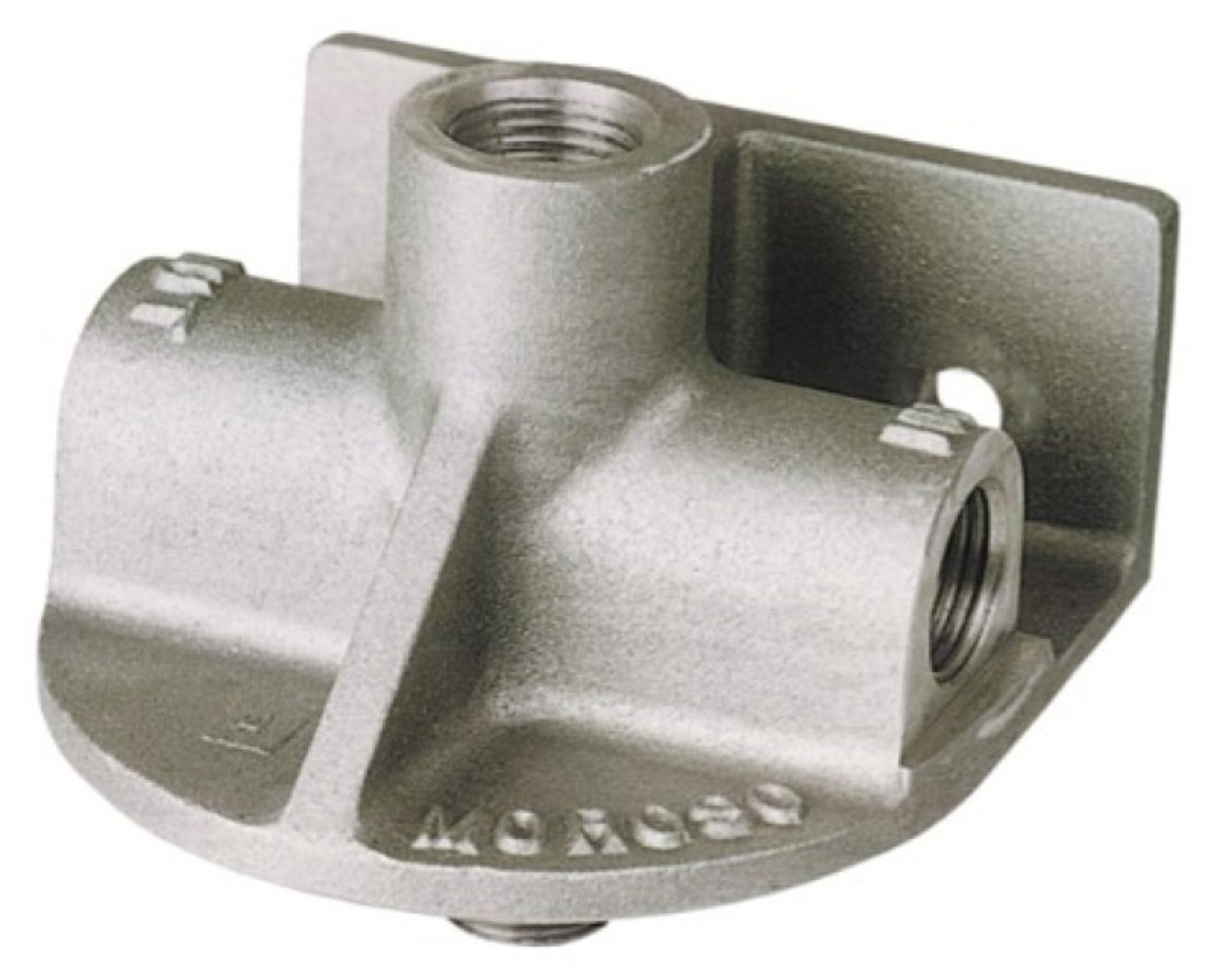 Picture of Moroso Ford-Chrysler V8 Oil Filter Adapter - Remote Mount - 3-4in-16 Thread