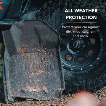 Picture of 3D MAXpider 2017-2020 Honda Ridgeline Kagu 3rd Row Floormats - Gray