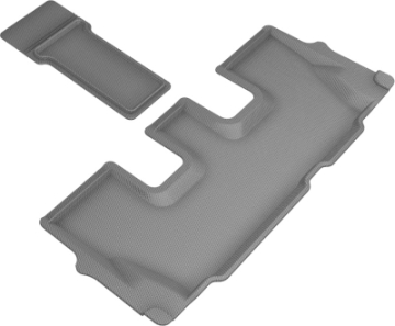 Picture of 3D MAXpider 2020 Hyundai Palisade Kagu 3rd Row Floormats - Gray