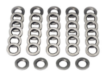 Picture of Moroso Head Bolt Washers - 7-16in - 4130 Chrome Moly - 34 Pack