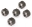 Picture of Moroso Double Ended Lug Nuts - 1-2in-20 x 13-16 Hex - 5 Pack