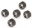 Picture of Moroso Double Ended Lug Nuts - 5-8in-18 x 1in Hex Use w-Part No 62010 - 5 Pack