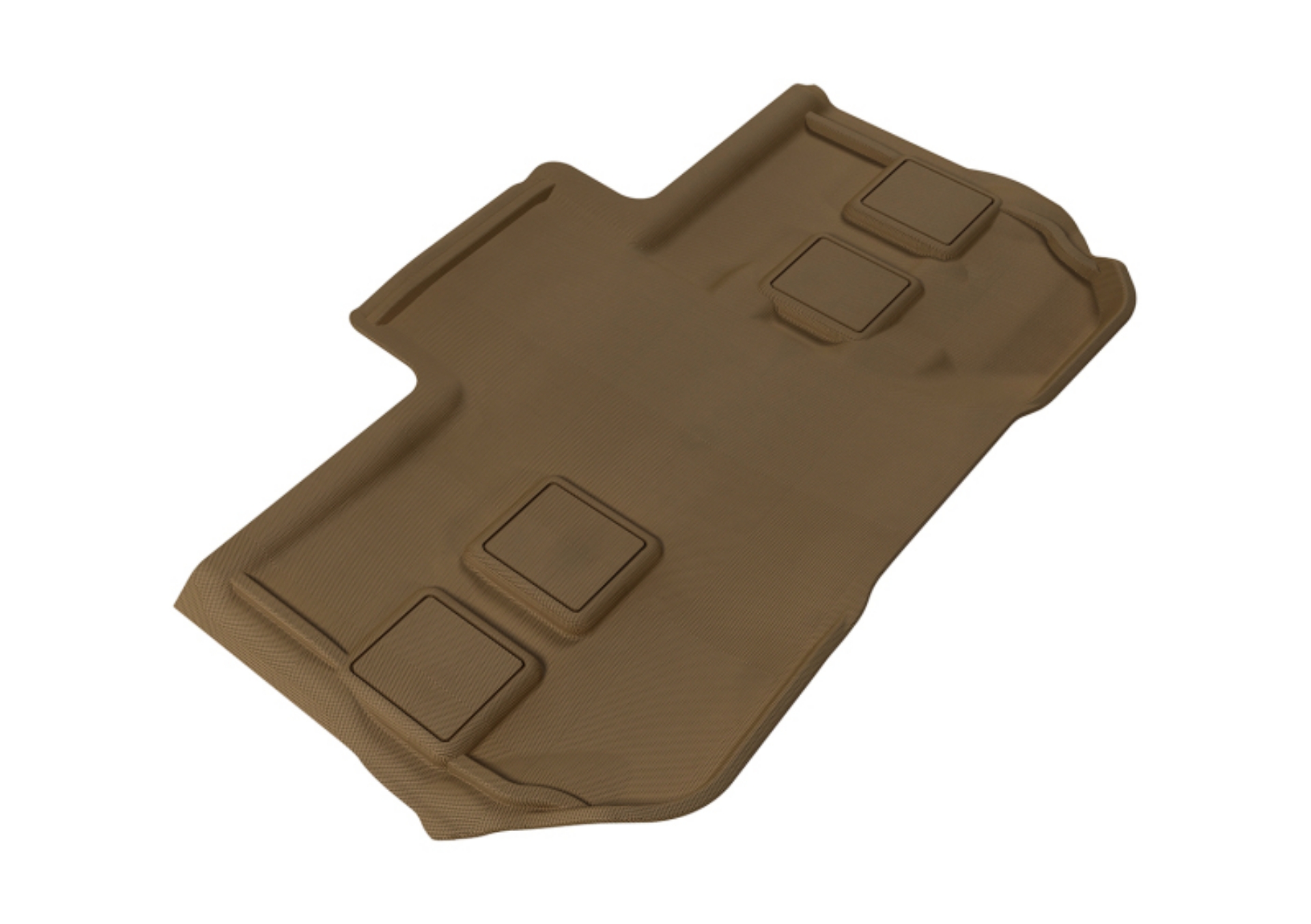 Picture of 3D MAXpider 2011-2014 Chevrolet Suburban Kagu 3rd Row Floormats - Tan