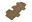Picture of 3D MAXpider 2011-2013 Kia Sorento 7-Seats Kagu 3rd Row Floormats - Tan