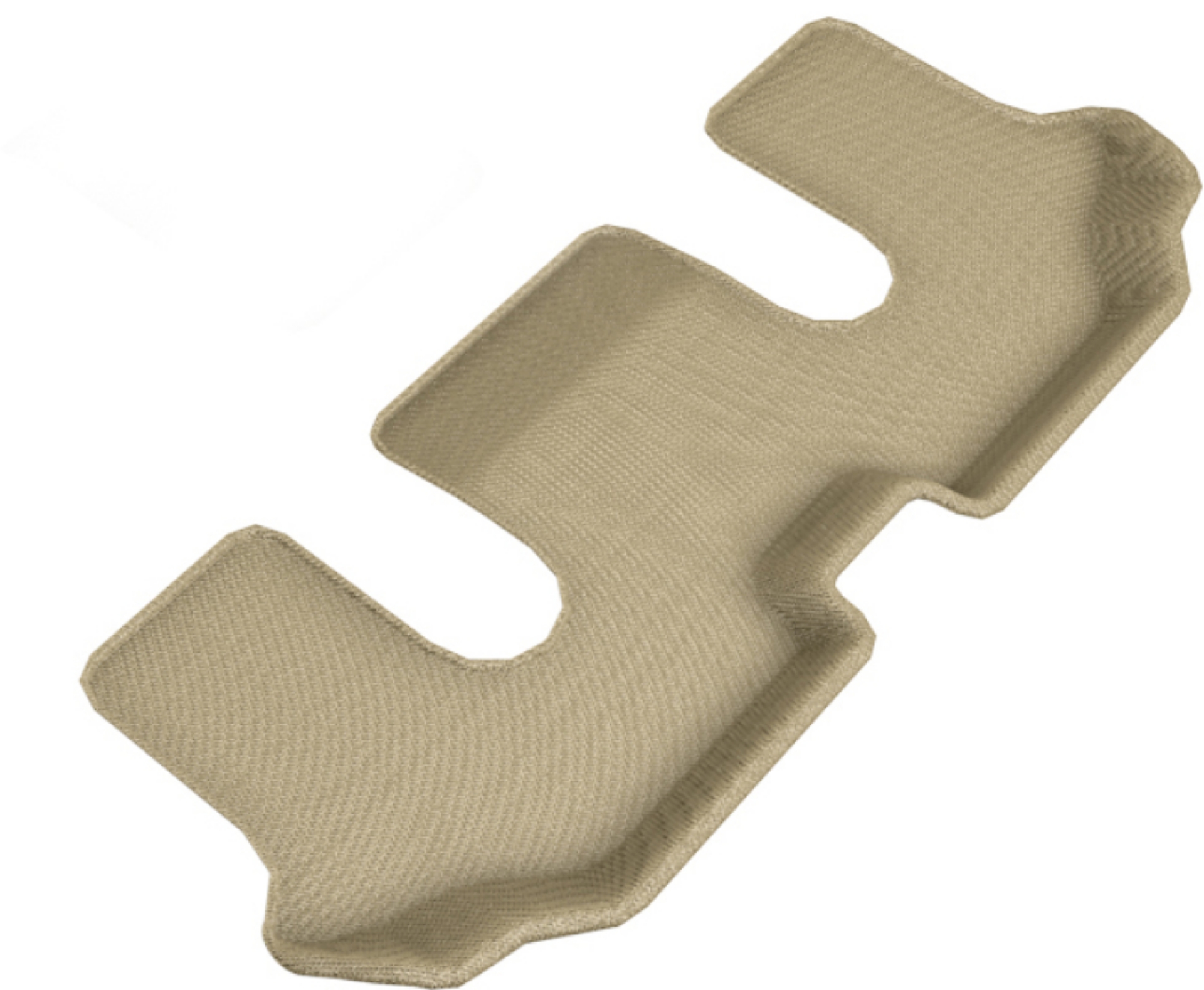 Picture of 3D MAXpider 2018-2019 Volkswagen Atlas Kagu 3rd Row Floormats - Tan