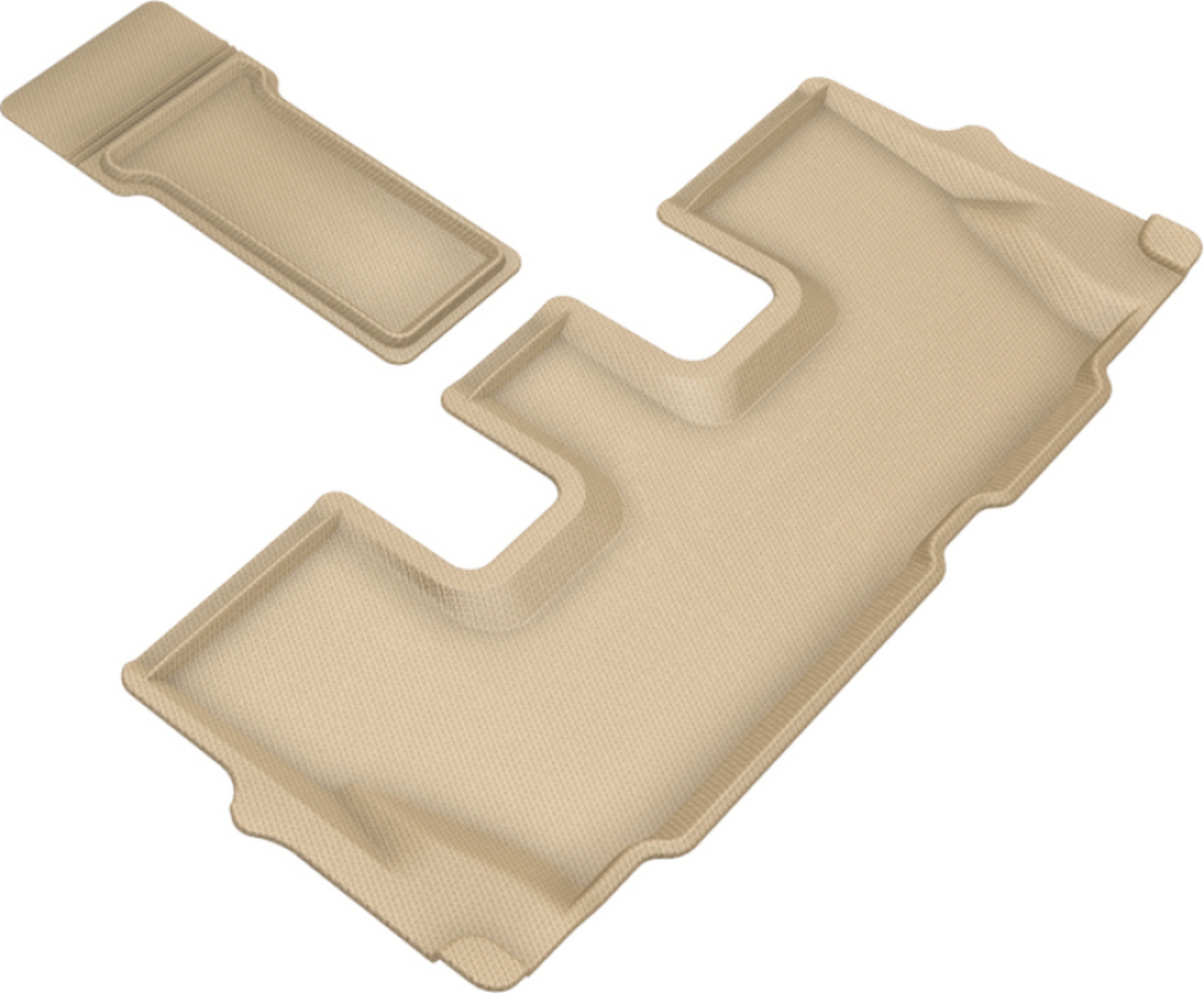 Picture of 3D MAXpider 2020 Hyundai Palisade Kagu 3rd Row Floormats - Tan