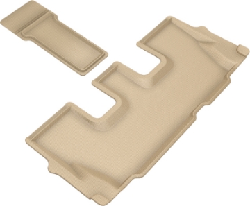 Picture of 3D MAXpider 2020 Hyundai Palisade Kagu 3rd Row Floormats - Tan