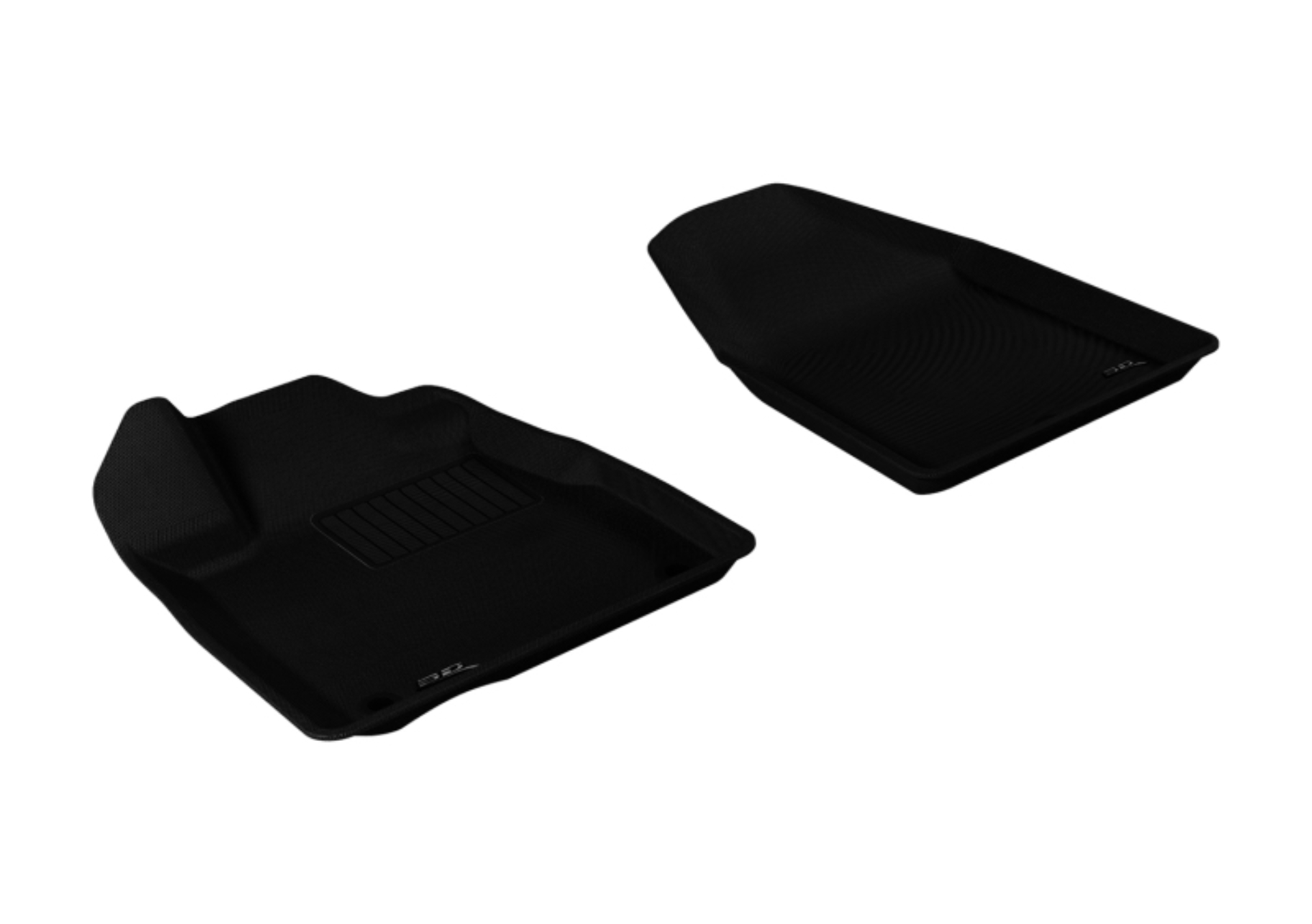 Picture of 3D MAXpider 2007-2013 Acura MDX Kagu 1st Row Floormat - Black
