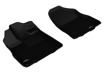 Picture of 3D MAXpider 2014-2020 Acura MDX Kagu 1st Row Floormat - Black