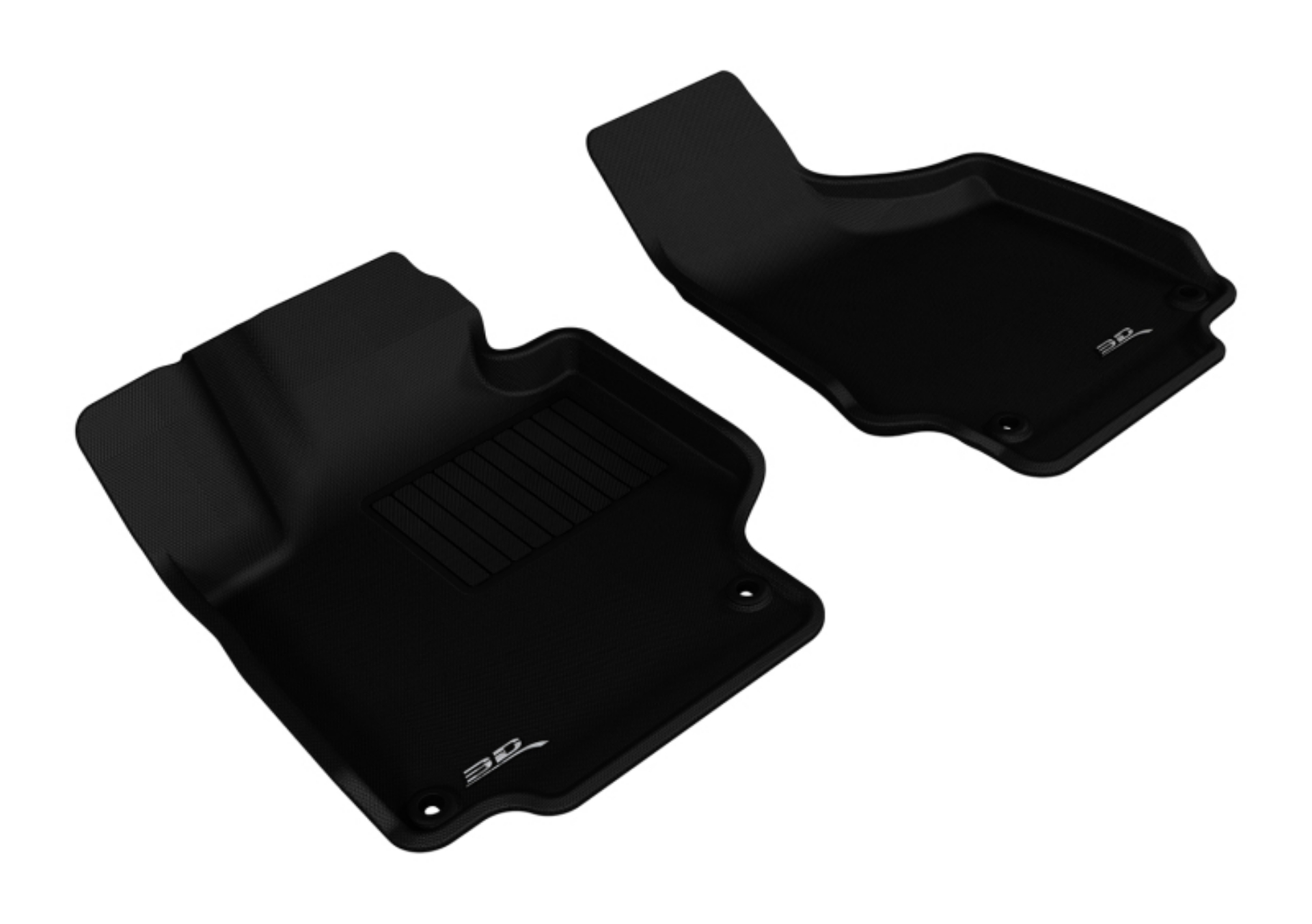 Picture of 3D MAXpider 2008-2015 Audi TT-TTS Kagu 1st Row Floormat - Black