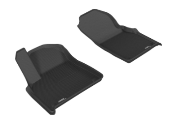 Picture of 3D MAXpider 2017-2020 Audi Q7-Q8 Kagu 1st Row Floormat - Black