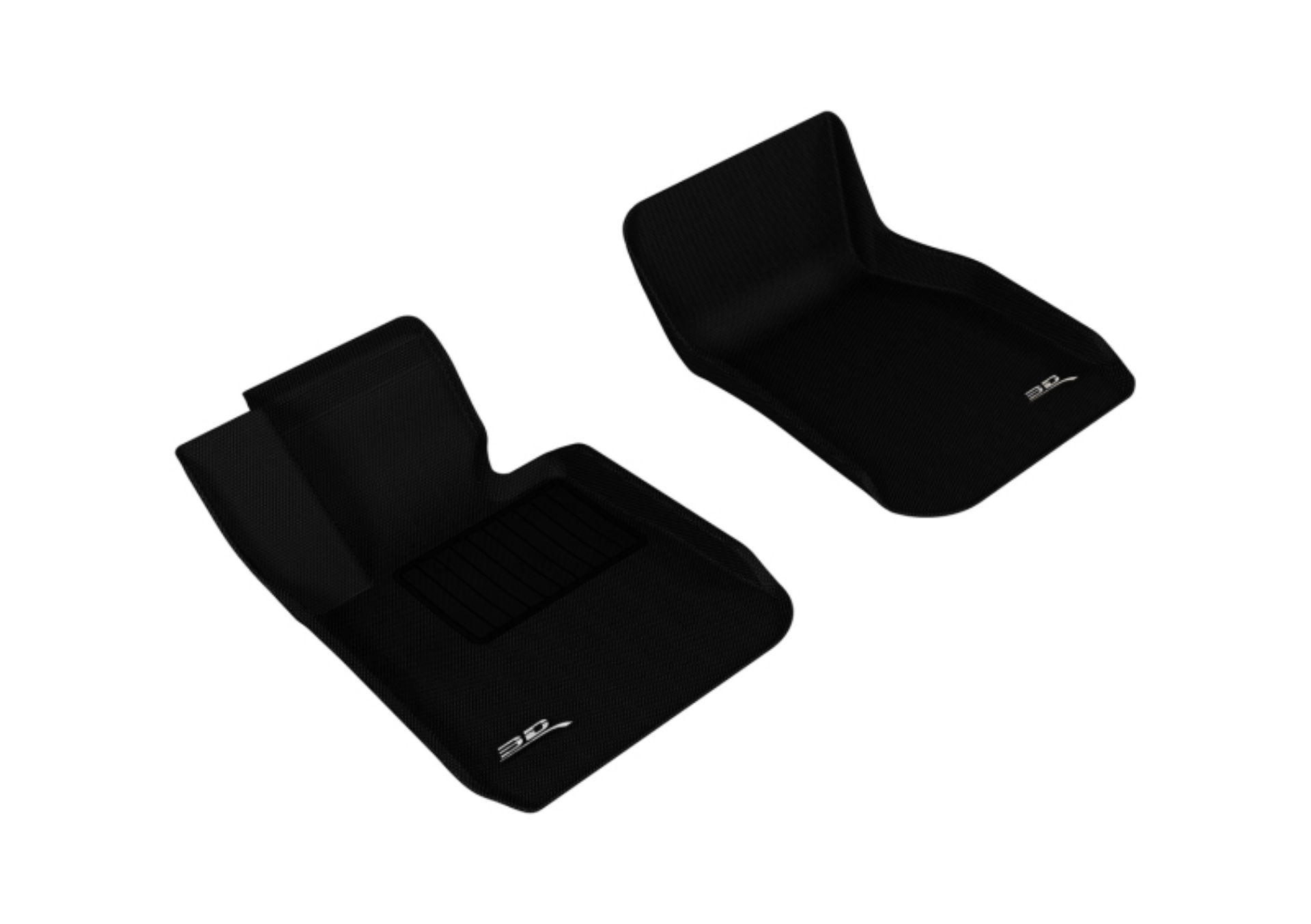Picture of 3D MAXpider 2012-2019 BMW 3 Series F30-F34 Kagu 1st Row Floormat - Black