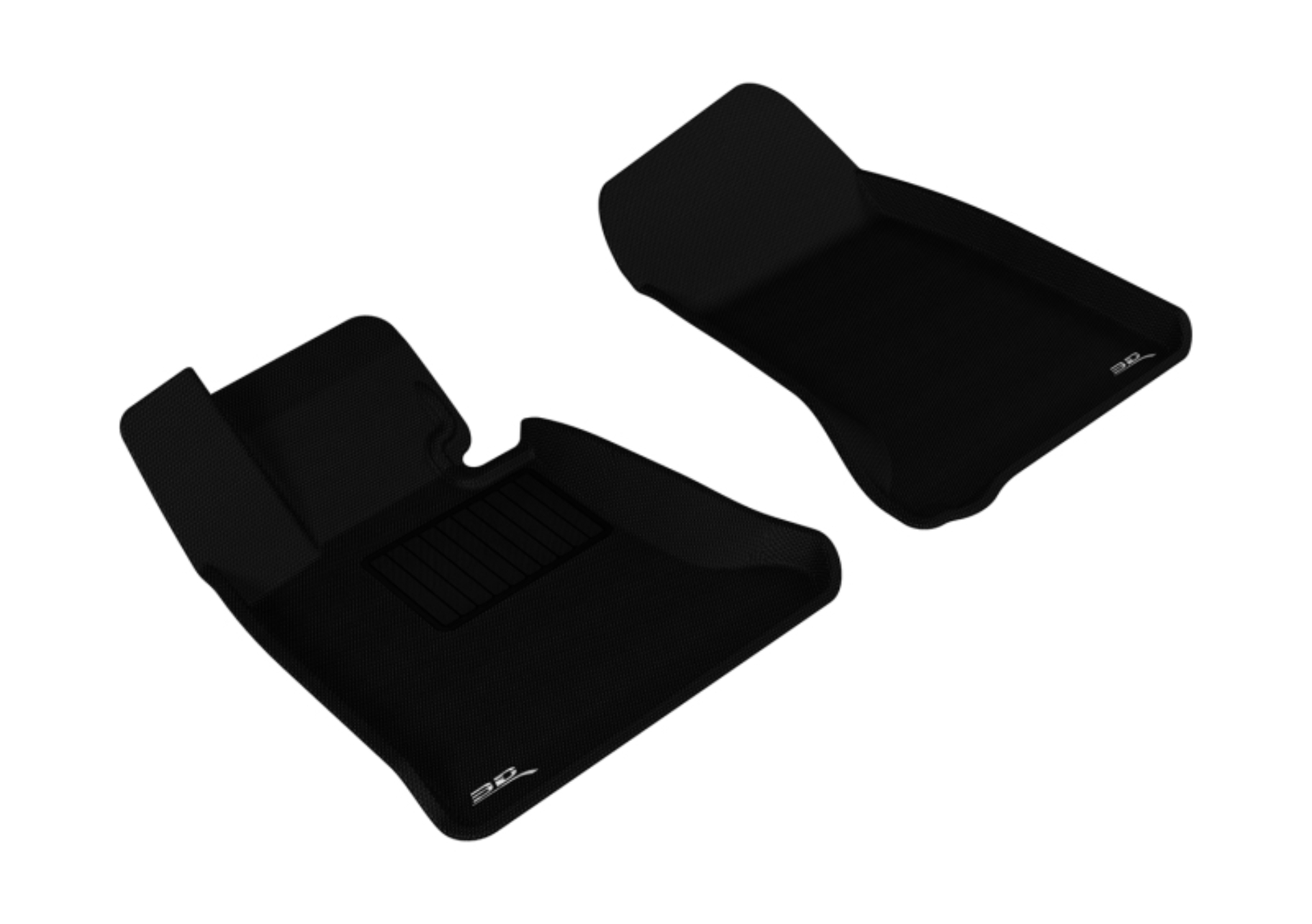 Picture of 3D MAXpider 2004-2010 BMW 5 Series E60 Kagu 1st Row Floormat - Black