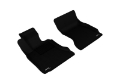 Picture of 3D MAXpider 2011-2016 BMW 5 Series F10 Kagu 1st Row Floormat - Black