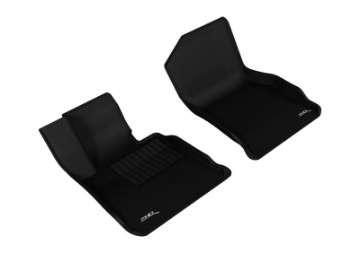 Picture of 3D MAXpider 2014-2020 BMW 4 Series F32-F33-F36 Kagu 1st Row Floormat - Black