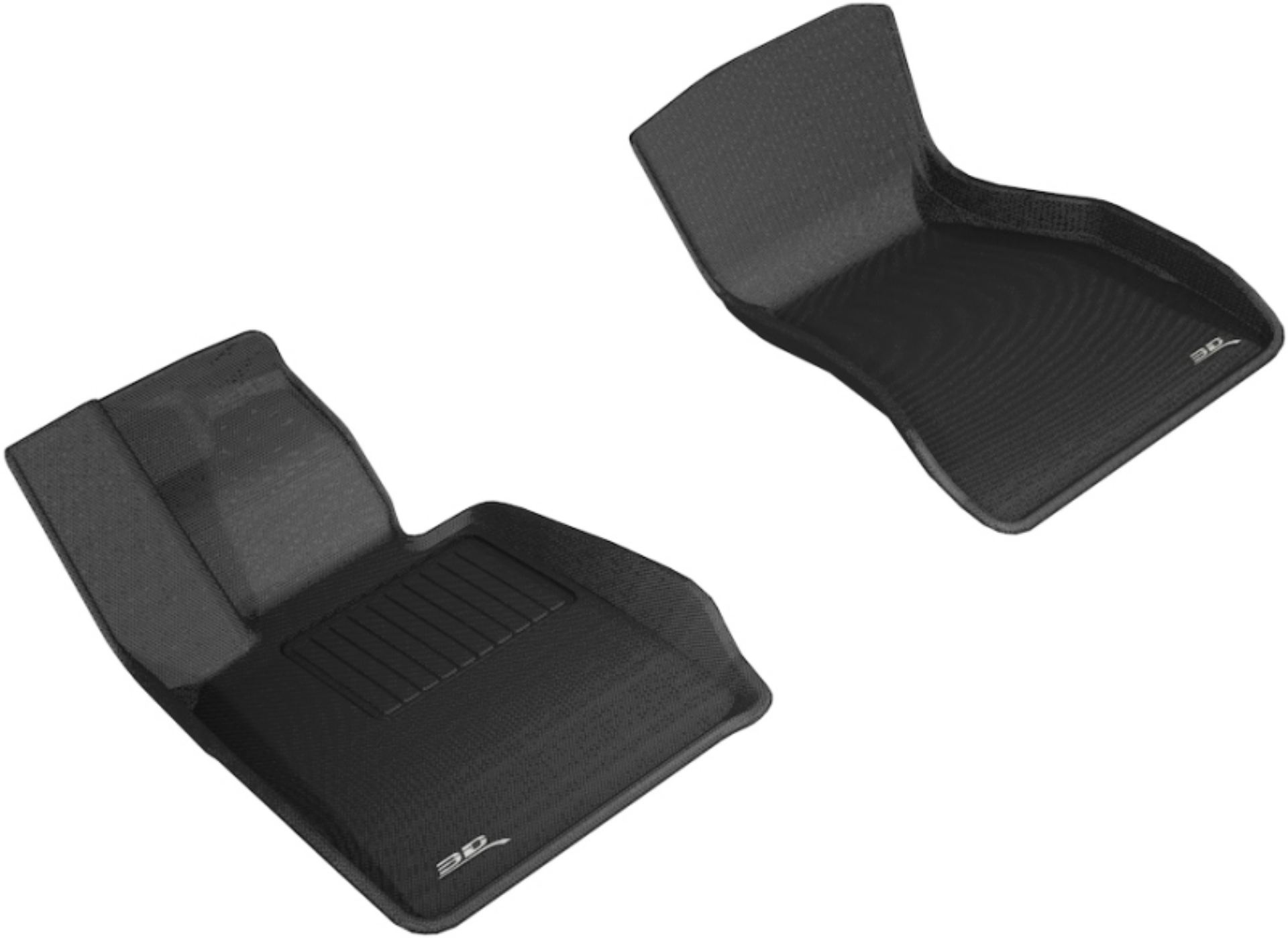 Picture of 3D MAXpider 2017-2020 BMW 5 Series G30-G31 Kagu 1st Row Floormat - Black