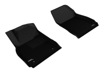 Picture of 3D MAXpider 2013-2019 Cadillac XTS Kagu 1st Row Floormat - Black