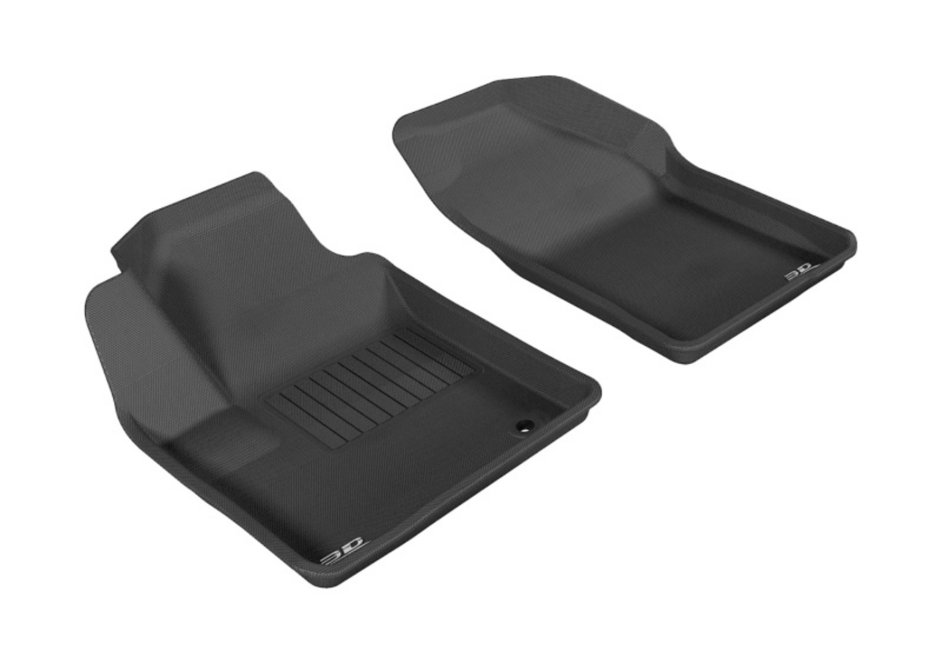 Picture of 3D MAXpider 2007-2010 Chrysler Sebring Sedan Kagu 1st Row Floormat - Black