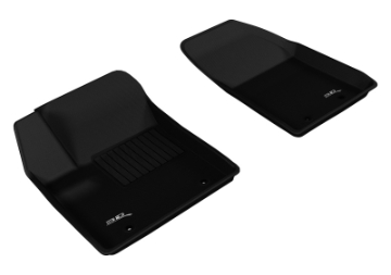 Picture of 3D MAXpider 2012-2014 Chrysler-Dodge 200-Avenger Kagu 1st Row Floormat - Black