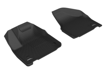 Picture of 3D MAXpider 2017-2020 Chrysler Pacifica-Voyager Kagu 1st Row Floormat - Black